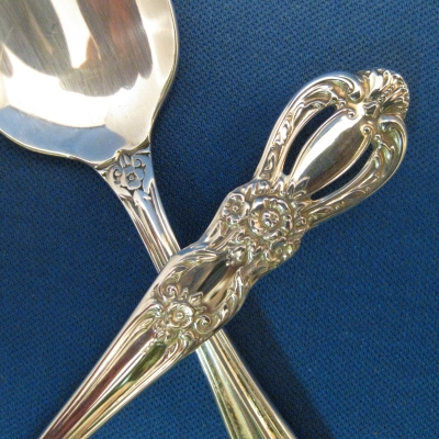 Copper Lamp - 1847 Rogers Bros Silverplate Flatware Patterns